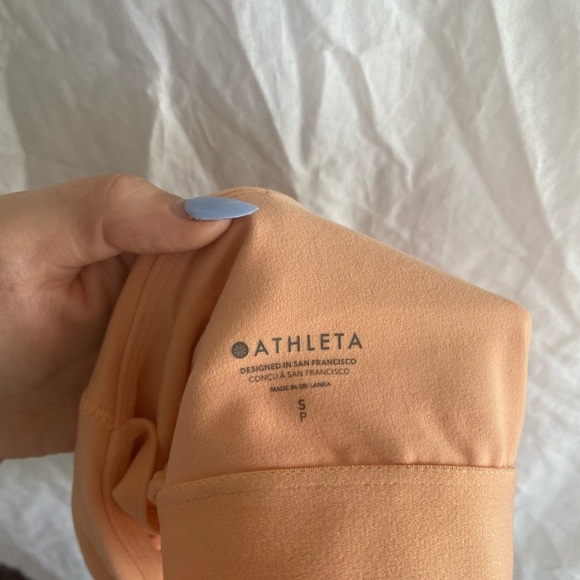 Athleta Conscious Crop Cut Out Bra Size Small - Picture 11 of 15